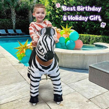 Ride-on animal Zebra Age 4-7（UK&EU in Stock）