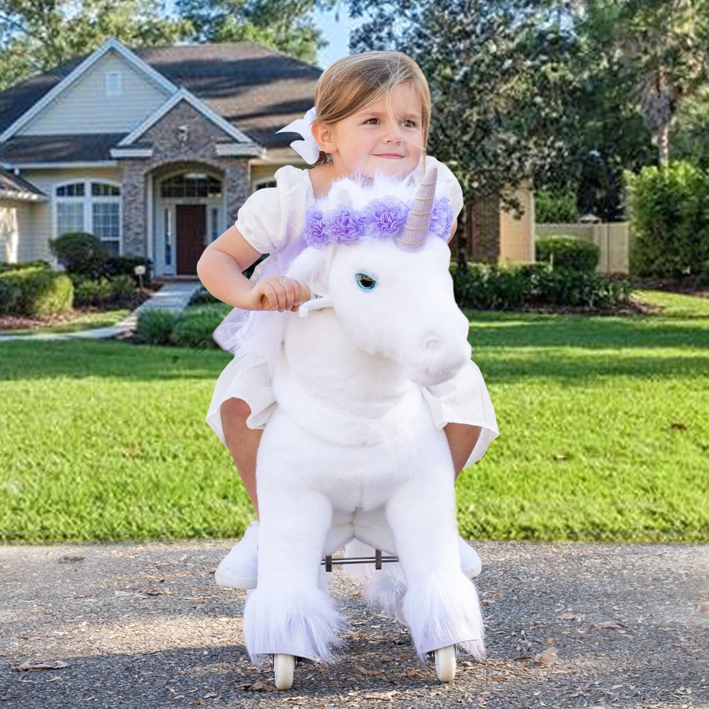 Model X® Purple Unicorn Toy for Age 4-7（EU in Stock）
