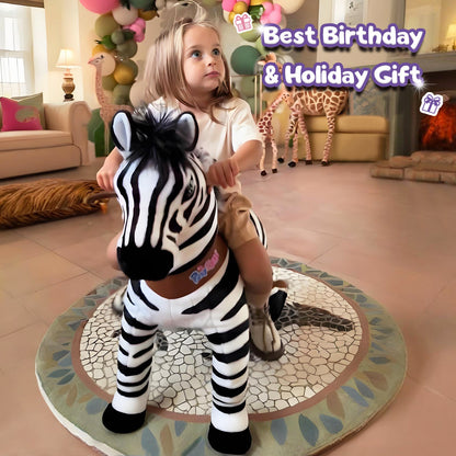 PonyCycle® Ride-on Zebra Age 3-4（UK&EU in Stock）