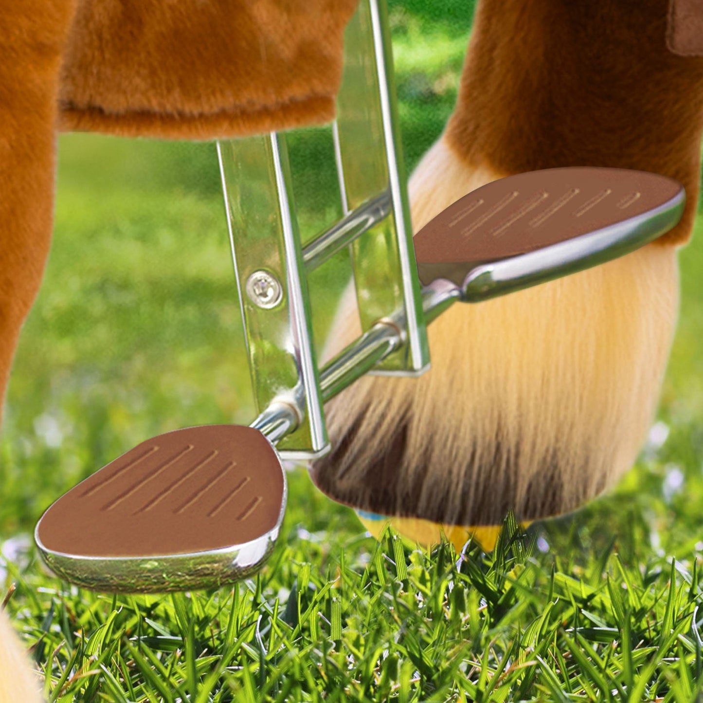 Model X® Riding Horse Toy for Age 3-4 Brown（EU in Stock）