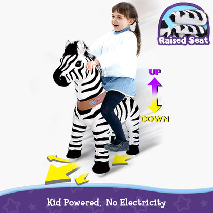 PonyCycle® Ride-on Zebra Age 3-4（UK&EU in Stock）