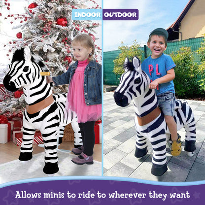 Ride-on animal Zebra Age 4-7（UK&EU in Stock）