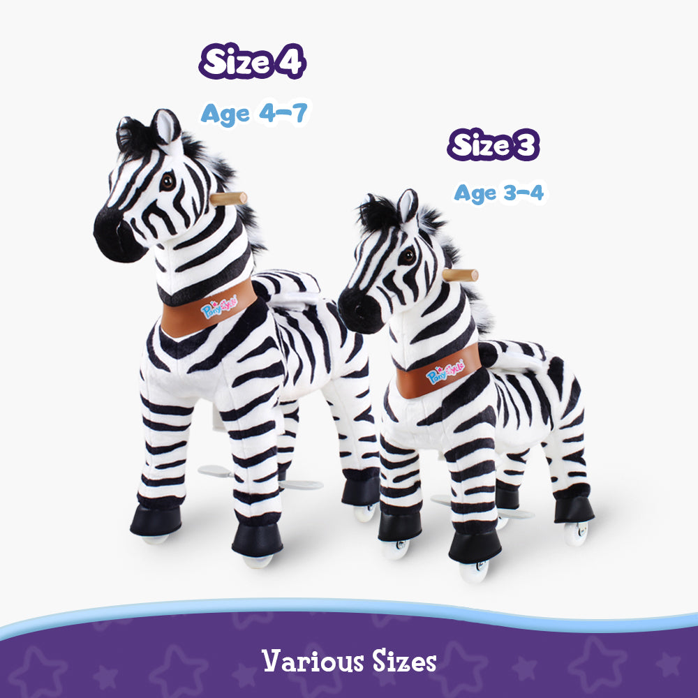 Ride-on animal Zebra Age 4-7（UK&EU in Stock）