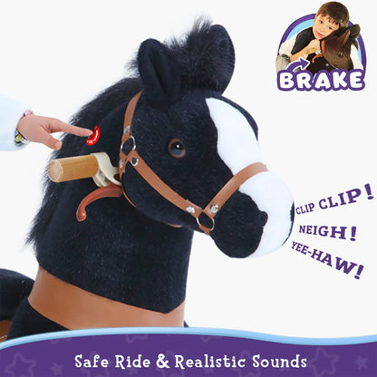 Horse toy Age 3-4 Black （EU in stock）
