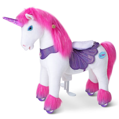 Model Y® Pink Unicorn Rideable Toy for Age 4-7（EU in Stock）